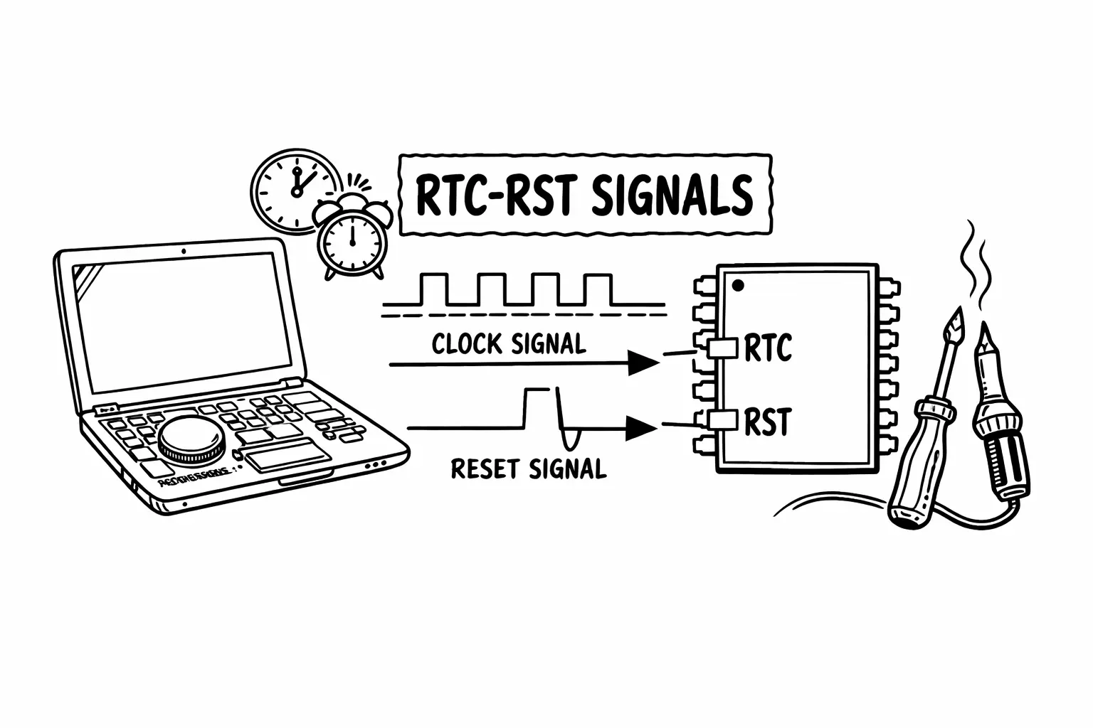 RTC-RST# Signal Complete Details in Hindi - Working, Voltage, Testing ...